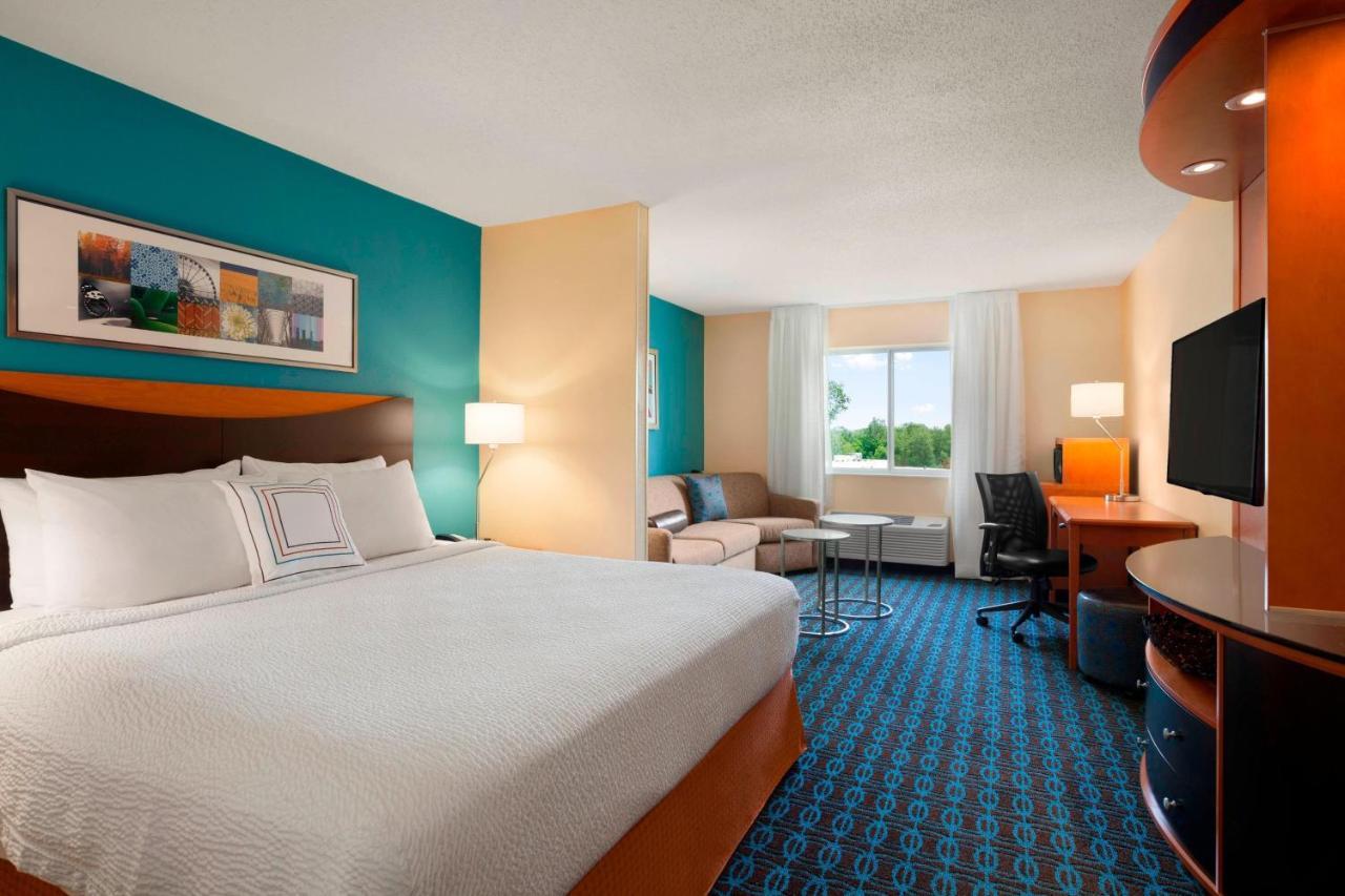Fairfield Inn & Suites Lansing West Delta Center Township Exteriér fotografie
